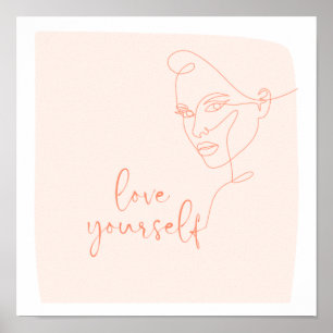 Liefde je zelf poster