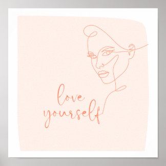 Liefde je zelf poster