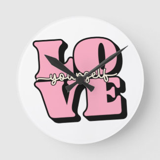 Liefde je zelf ronde klok