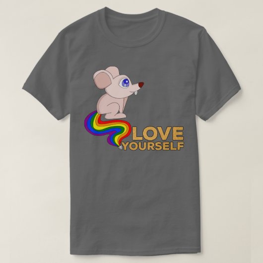 Liefde je zelf t-shirt (Design voorkant)