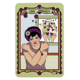 Liefde jezelf_A_4x6 koelkast Magnet Magneet