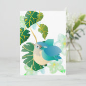 Liefde jezelf, dan anderen uitnodigen kaart (Staand voorkant)