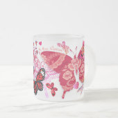 'Liefde jou' Matglas Koffiemok (Voorkant rechts)