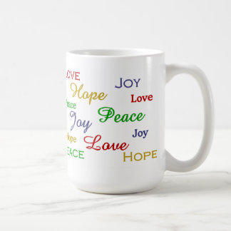 Liefde, Joy, Hope, Peace Mok