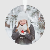 Liefde Joy & Peace Abstracte schilderpenseel Slag  Ornament (achterkant)