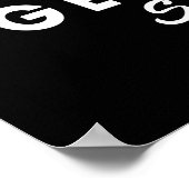 Liefde Joy Peace Patiënt Kindness Goodness gelovig Poster (Hoek)