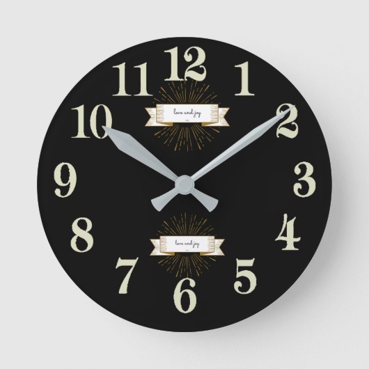 Liefde & Joy Ronde Klok (Voorkant)