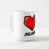 Liefde Julianne Koffiemok (Voorkant links)