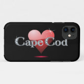 Liefde Kaap Cod "Diamond Bling" Case-Mate iPhone Case (Achterkant (horizontaal))