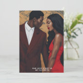 Liefde Kaart (Staand voorkant)