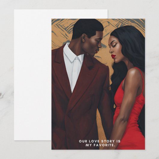 Liefde Kaart (Voorkant / Achterkant)