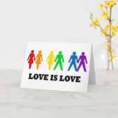 Liefde Kaart (Gele Bloem)