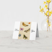 Liefde Kaart (Gele Bloem)