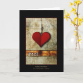 Liefde Kaart (Gele Bloem)