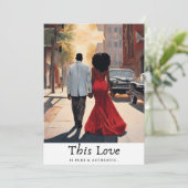 Liefde Kaart (Staand voorkant)