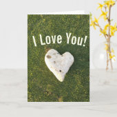 Liefde Kaart (Gele Bloem)