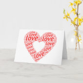 Liefde Kaart (Gele Bloem)