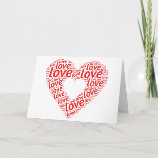 Liefde Kaart (Voorkant)