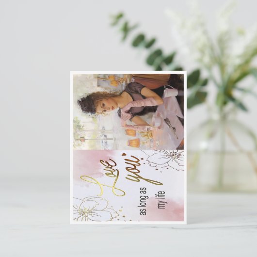 Liefde Kaart (Staand voorkant)