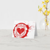 Liefde Kaart (Gele Bloem)