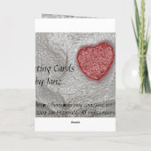 Liefde Kaart (Achterkant)