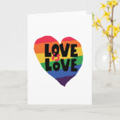 Liefde Kaart (Gele Bloem)