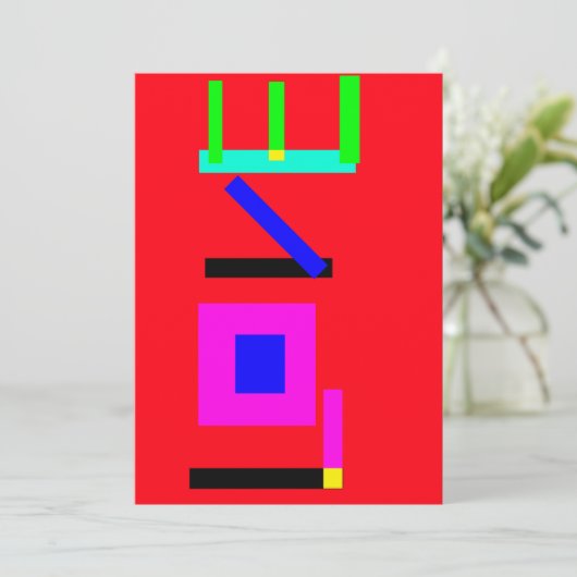 Liefde Kaart (Staand voorkant)