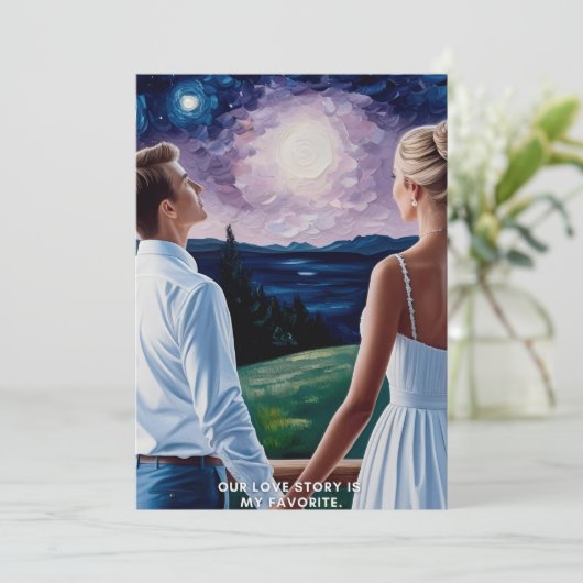 Liefde Kaart (Staand voorkant)