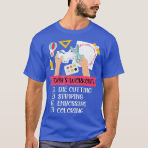 Liefde kaart maakt handgemaakte hobby Crafting Cra T-shirt