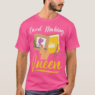 Liefde kaart maakt Joke Cute Handmade Card Hobby C T-shirt
