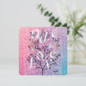 Liefde Kaart "Ode aan de Liefde" van Dichter Adiel (Staand voorkant)