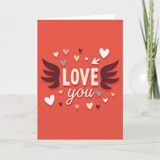 Liefde Kaart voor Engel (Voorkant)