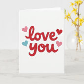 Liefde Kaart voor Valentijn (Gele Bloem)