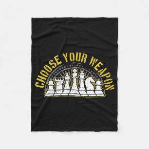 Liefde kaas Kies je weapon cadeautje Fleece Deken