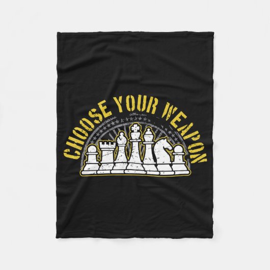 Liefde kaas Kies je weapon cadeautje Fleece Deken (Voorkant)