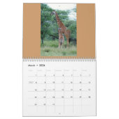 Liefde kalender van Giraffe 2014 (Mar 2026)