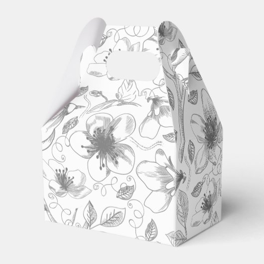 Liefde kalligrafie Hartelijk dank voor uw zwarte I Bedankdoosjes (Achterkant)