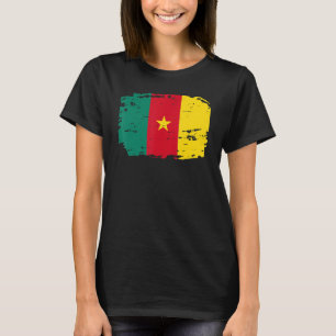 Liefde Kameroen vlag 1 T-shirt