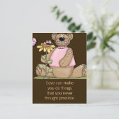 Liefde kan.... briefkaart (Staand voorkant)