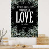 Liefde kan poster reizen (Keuken)