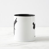 Liefde Karate zo veel ik zo'n fun citaat Mok (Midden)