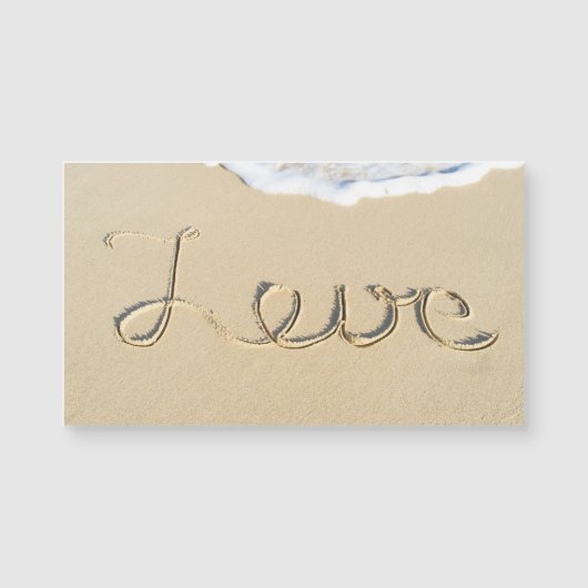 Liefde karbonade op het strand (Voorkant)