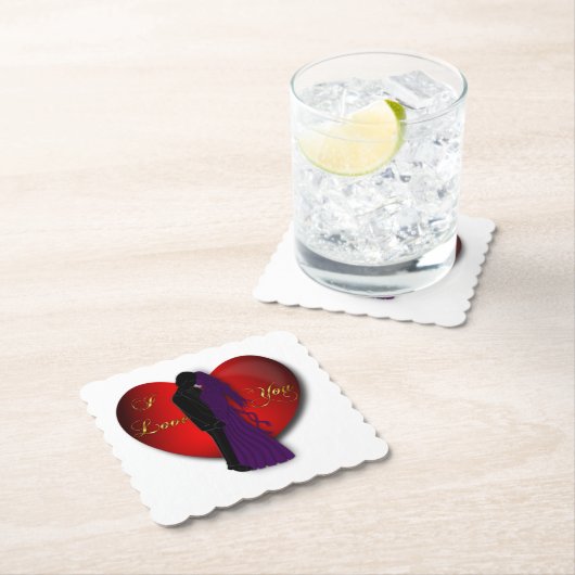 Liefde Kartonnen Onderzetters (Insitu)