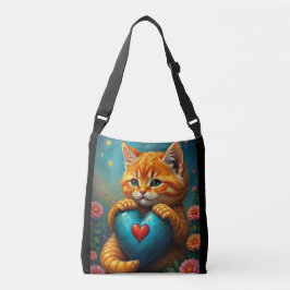 Liefde Kat Crossbody Tas