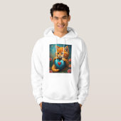 Liefde Kat Hoodie (Voorkant volledig)