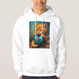 Liefde Kat Hoodie