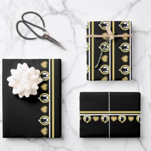 Liefde kat inpakpapier - Adiela Akoo