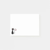Liefde Kat Notitieblok Post-it® Notes (Voorkant)