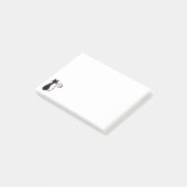Liefde Kat Notitieblok Post-it® Notes (Schuin)