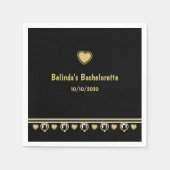 Liefde Kat Papier Servet ontworpen door Dichter Ad (Voorkant)